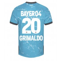 Billiga Bayer Leverkusen Alejandro Grimaldo #20 Tredje fotbollskläder 2023-24 Kortärmad